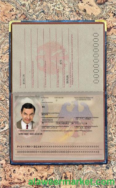 Germany passport (2005-2017) photo look